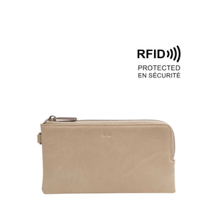 WALLET | MARGOT CLUTCH-Bags & Wallets-S-Q-ALMOND MILK-Coriander