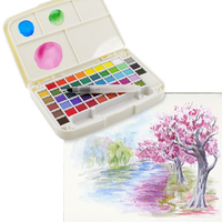 WATERCOLOUR FIELD KIT-Fun and Games-PETER PAUPER PRESS-Coriander