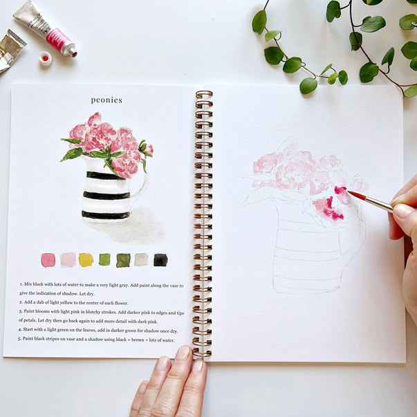 WATERCOLOUR NOTEBOOK | BOUQUETS