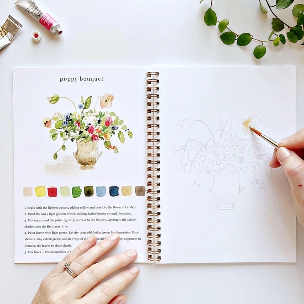 WATERCOLOUR NOTEBOOK | BOUQUETS