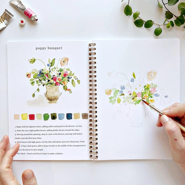 WATERCOLOUR NOTEBOOK | BOUQUETS