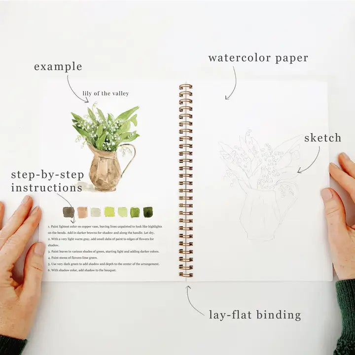 WATERCOLOUR NOTEBOOK | BOUQUETS