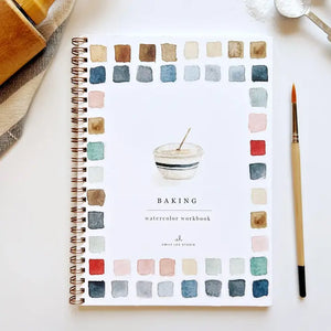 WATERCOLOUR WORKBOOK | BAKING-Fun and Games-EMILY LEX STUDIO-Coriander