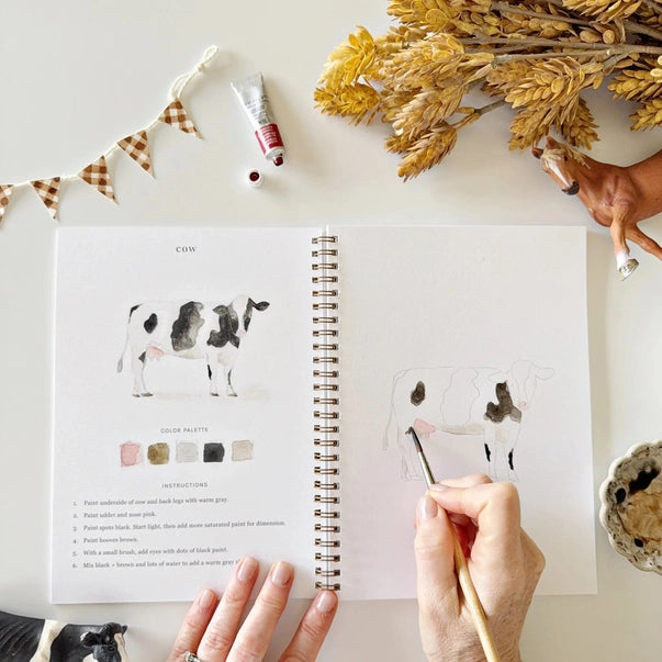 WATERCOLOUR WORKBOOK | FARM