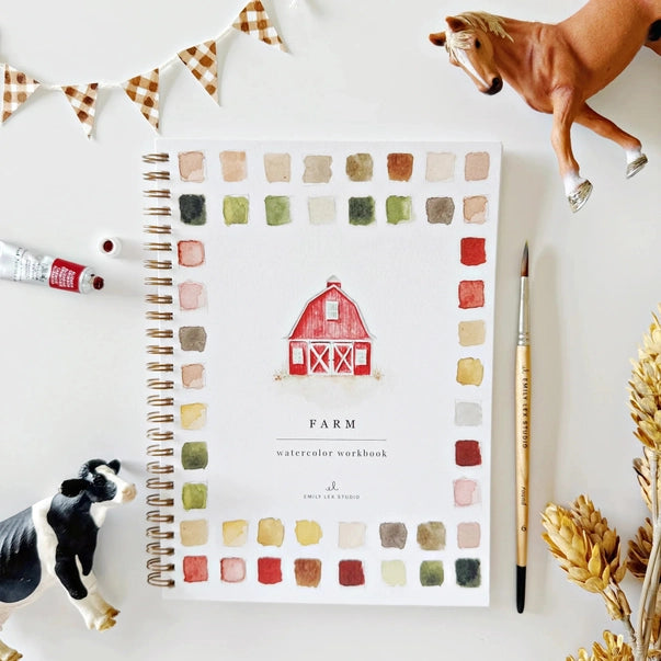 WATERCOLOUR WORKBOOK | FARM