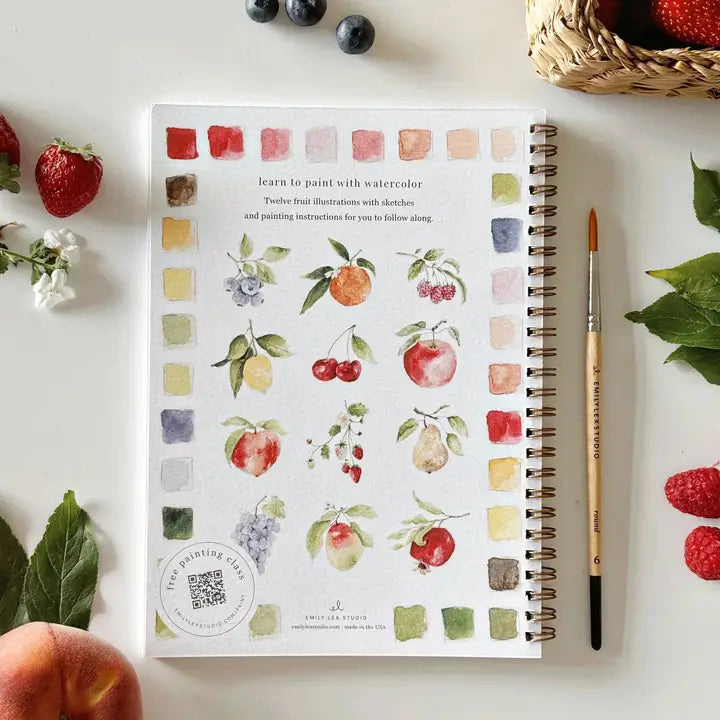 WATERCOLOUR WORKBOOK | FRUIT