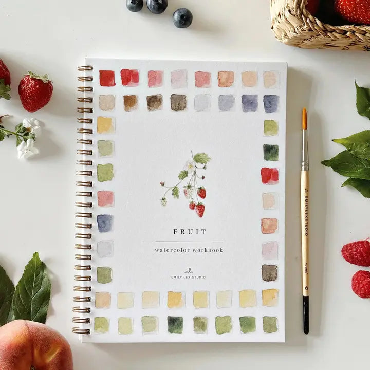 WATERCOLOUR WORKBOOK | FRUIT