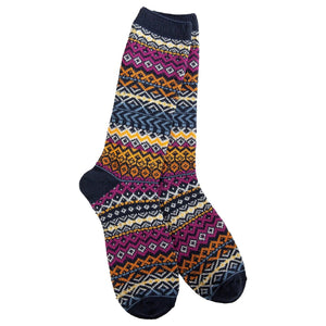 WEEKEND STUDIO CREW WOMEN'S SOCKS-Socks-WORLD'S SOFTEST-OXFORD-Coriander