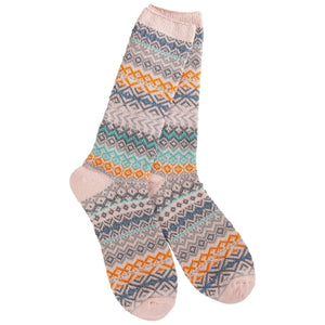 WEEKEND STUDIO CREW WOMEN'S SOCKS-Socks-WORLD'S SOFTEST-SAND-Coriander