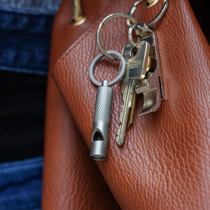 WHISTLE | MINI KEYRING-gadget-KIKKERLAND DESIGNS-Coriander