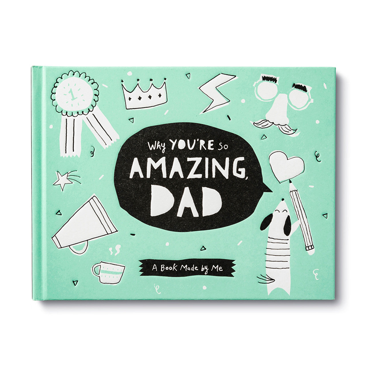 WHY YOU'RE SO AMAZING DAD ACTIVITY BOOK-Books & Stationery-COMPENDIUM-Coriander