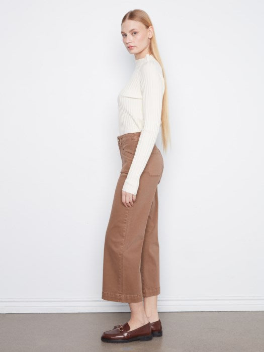 WIDE LEG DENIM | CROP FLARE