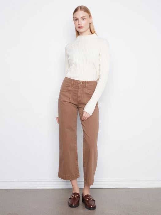 WIDE LEG DENIM | CROP FLARE