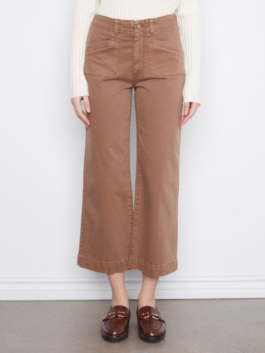 WIDE LEG DENIM | CROP FLARE