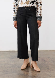 WIDE LEG DENIM | OLIVIA PINTUCK-Denim-FRENCH DRESSING JEANS-Coriander