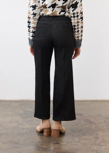 WIDE LEG DENIM | OLIVIA PINTUCK-Denim-FRENCH DRESSING JEANS-Coriander