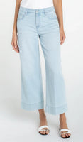 WIDE LEG DENIM | STRIDE CROP: MARINE FLOWERS-Denim-LIVERPOOL-4-MARINE FLOWERS-Coriander