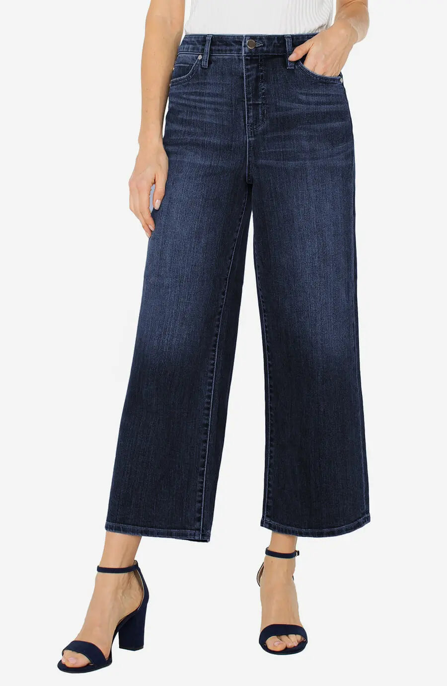 WIDE LEG JEANS | STRIDE: UPLAND-Denim-LIVERPOOL-Coriander