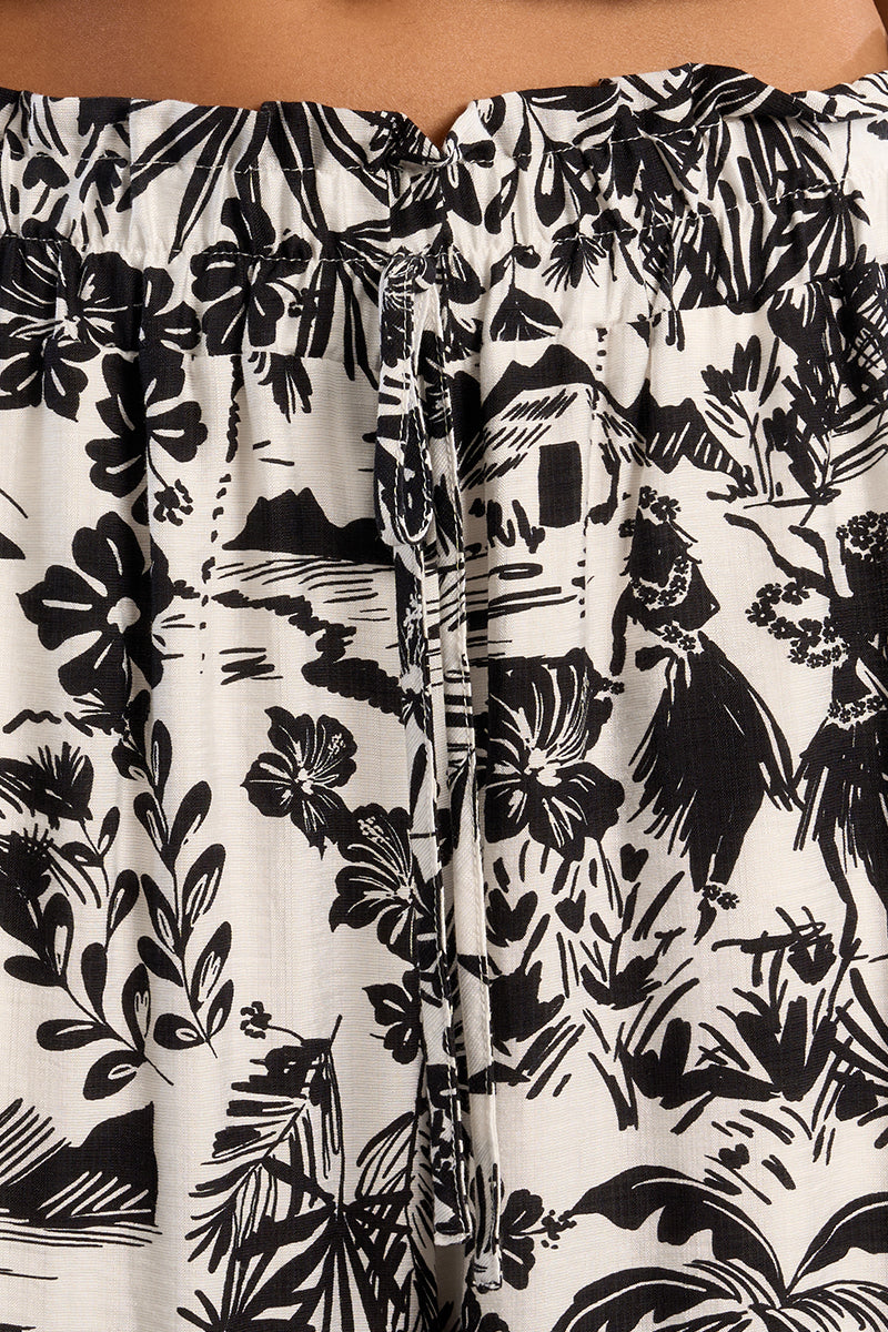 WIDE LEG PANT | HAWAII-Bottom-MOLLY BRACKEN-Coriander