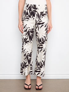 WIDE LEG PANT | PRINTED-Bottoms-CHARLIE B-Coriander