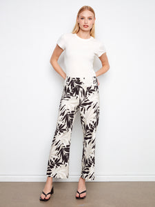 WIDE LEG PANT | PRINTED-Bottoms-CHARLIE B-Coriander