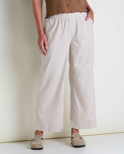 WIDE LEG PANT | TAJ HEMP-Bottom-TOAD&CO-Coriander