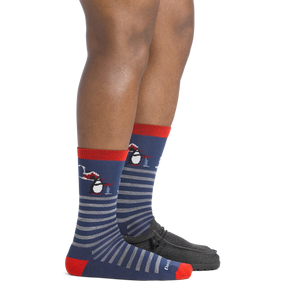 WILD LIFE MEN'S CREW SOCKS-Socks & Footwear-DARN TOUGH-Coriander