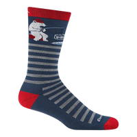 WILD LIFE MEN'S CREW SOCKS-Socks & Footwear-DARN TOUGH-LARGE-POLAR BEAR LAKE-Coriander