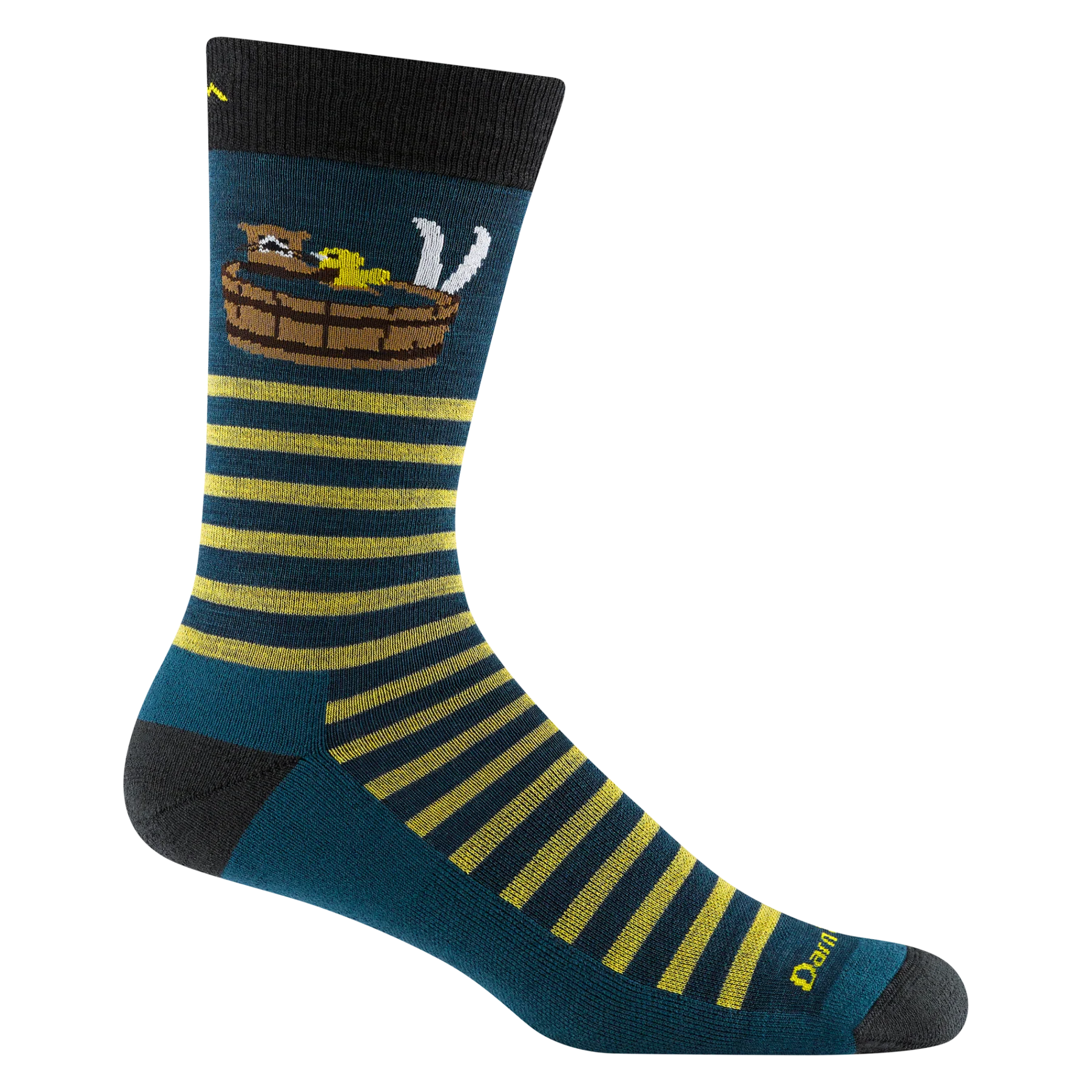 WILD LIFE MEN'S CREW SOCKS-socks-DARN TOUGH-MEDIUM-DKTE-Coriander