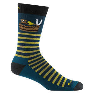 WILD LIFE MEN'S CREW SOCKS-socks-DARN TOUGH-MEDIUM-DKTE-Coriander