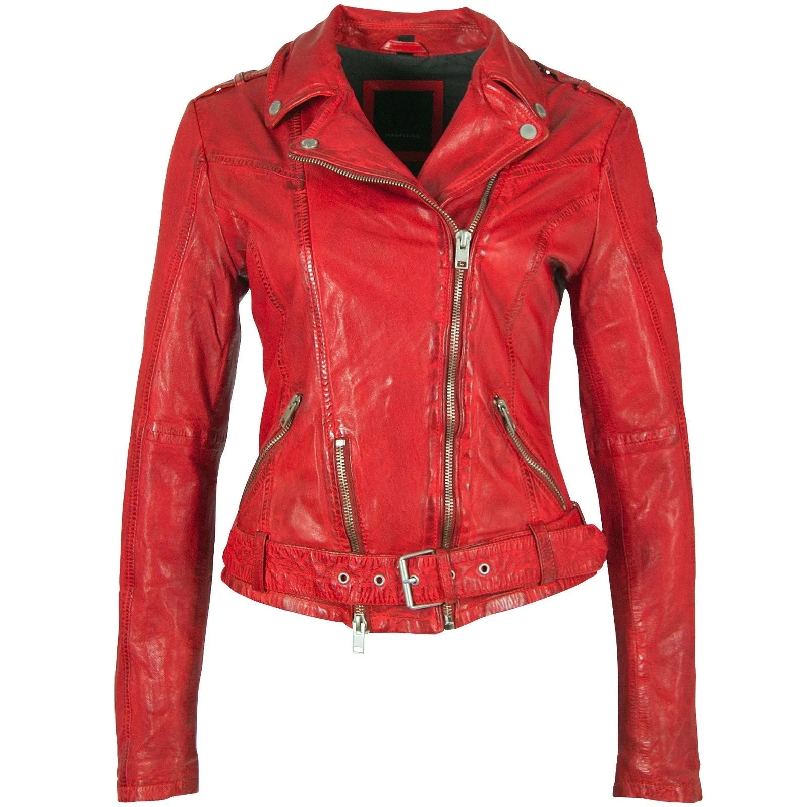 WILD MOTO JACKET-Jackets & Sweaters-MAURITIUS-7-8-LIPSTICK RED-Coriander