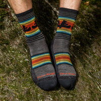 WILLOUGHBY MICRO CREW SOCKS-Socks & Footwear-DARN TOUGH-Coriander