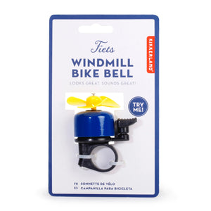 WINDMILL BIKE BELL-bicycle bell-KIKKERLAND DESIGNS-Coriander