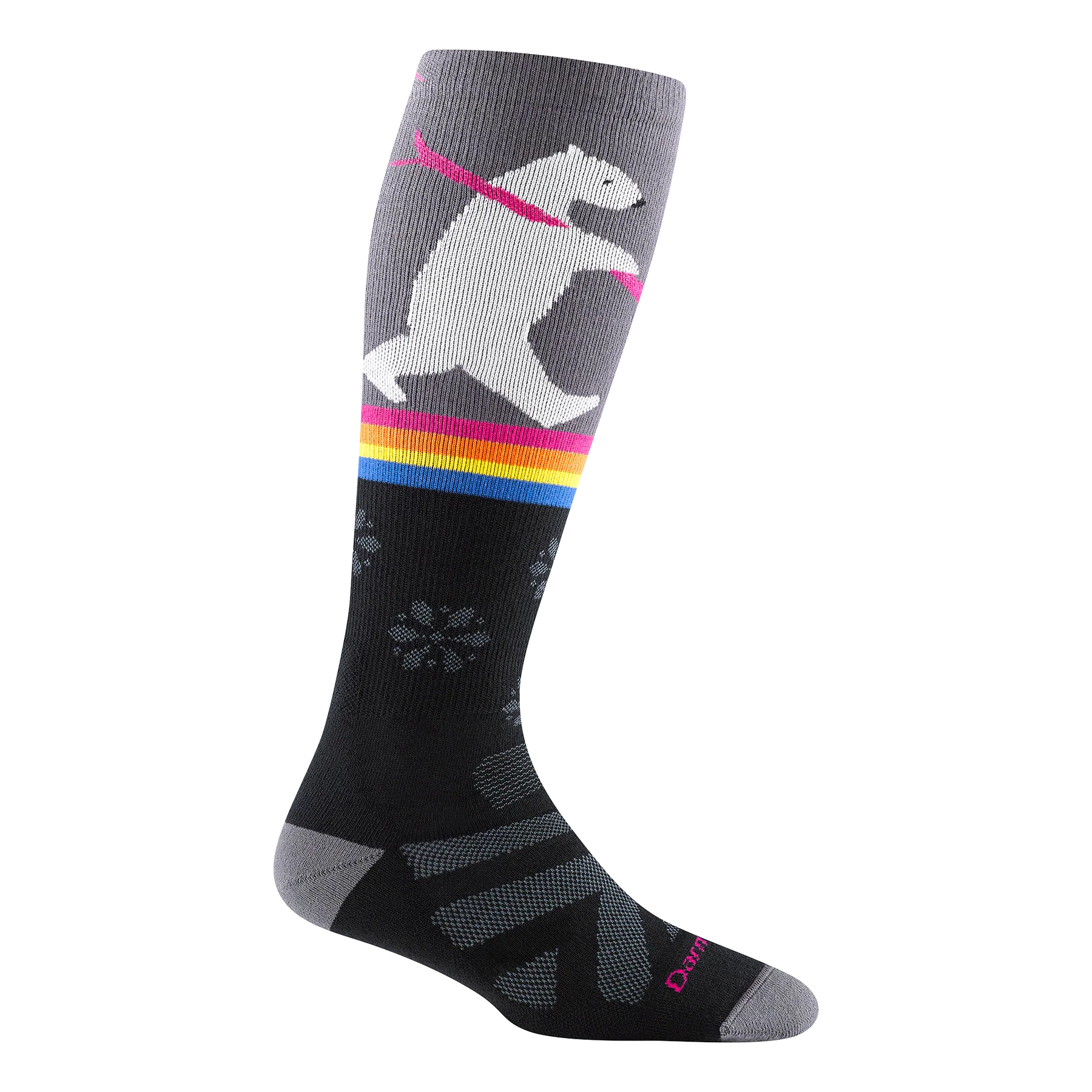 WOMEN'S DUE NORTH THERMOLITE SKI & SNOWBOARD SOCKS-socks-DARN TOUGH-MEDIUM-BLK-Coriander