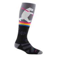 WOMEN'S DUE NORTH THERMOLITE SKI & SNOWBOARD SOCKS-socks-DARN TOUGH-MEDIUM-BLK-Coriander