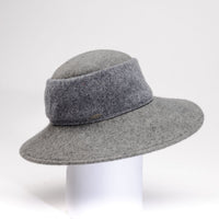 WOMEN'S HAT | ANDREE CLOCHE-Hat-CANADIAN HAT FALL/WINTER-GREY-Coriander