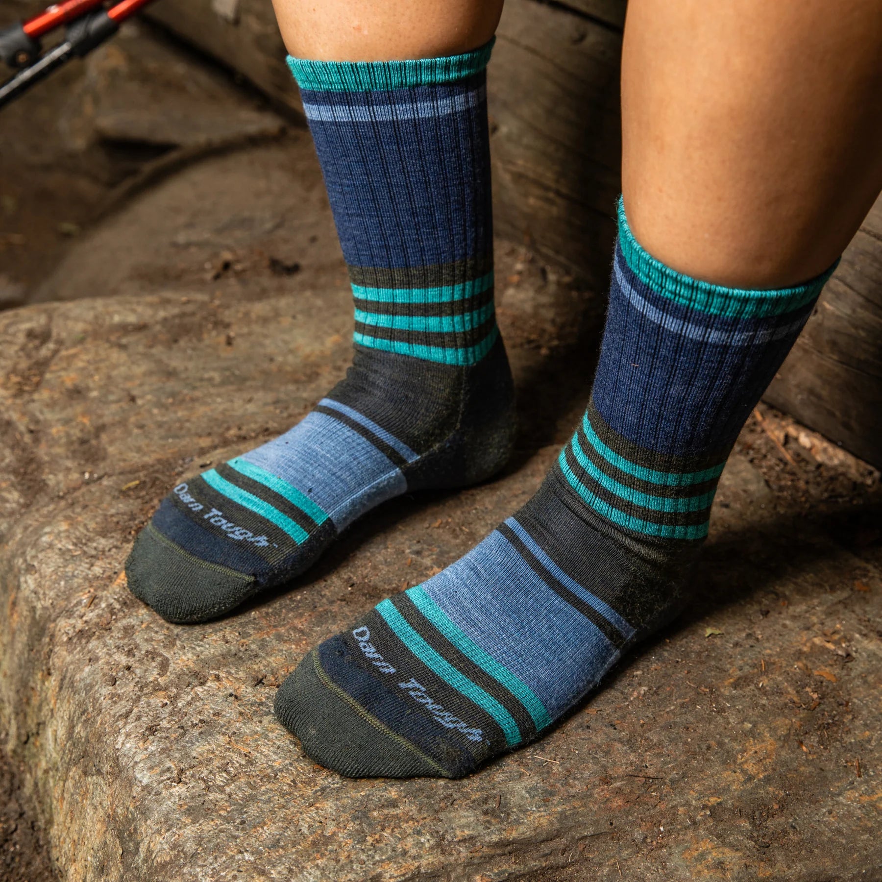 WOMEN'S HER SPUR LIGHTWEIGHT BOOT SOCKS-Socks & Footwear-DARN TOUGH-Coriander