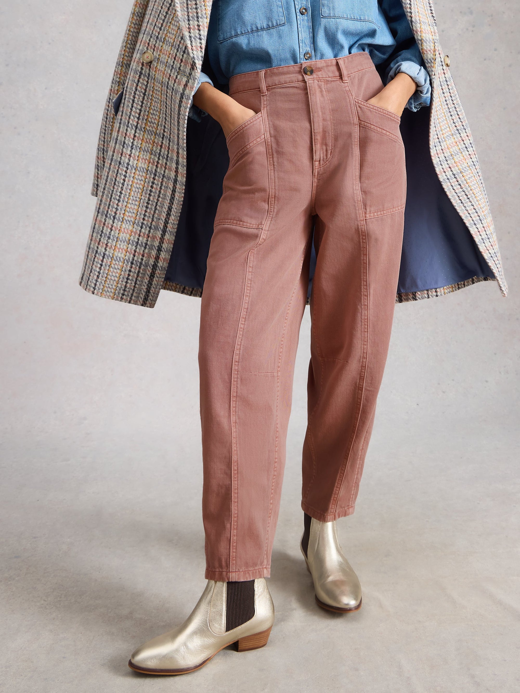 WOMEN'S JEANS | AUBREY BARREL LEG-Denim-WHITE STUFF-6-Pink-Coriander