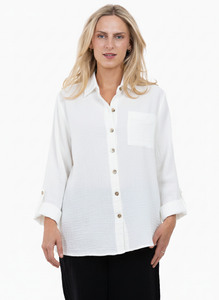 WOMEN'S L/S SHIRT | KESHA-Top-SHANNON PASSERO-Coriander
