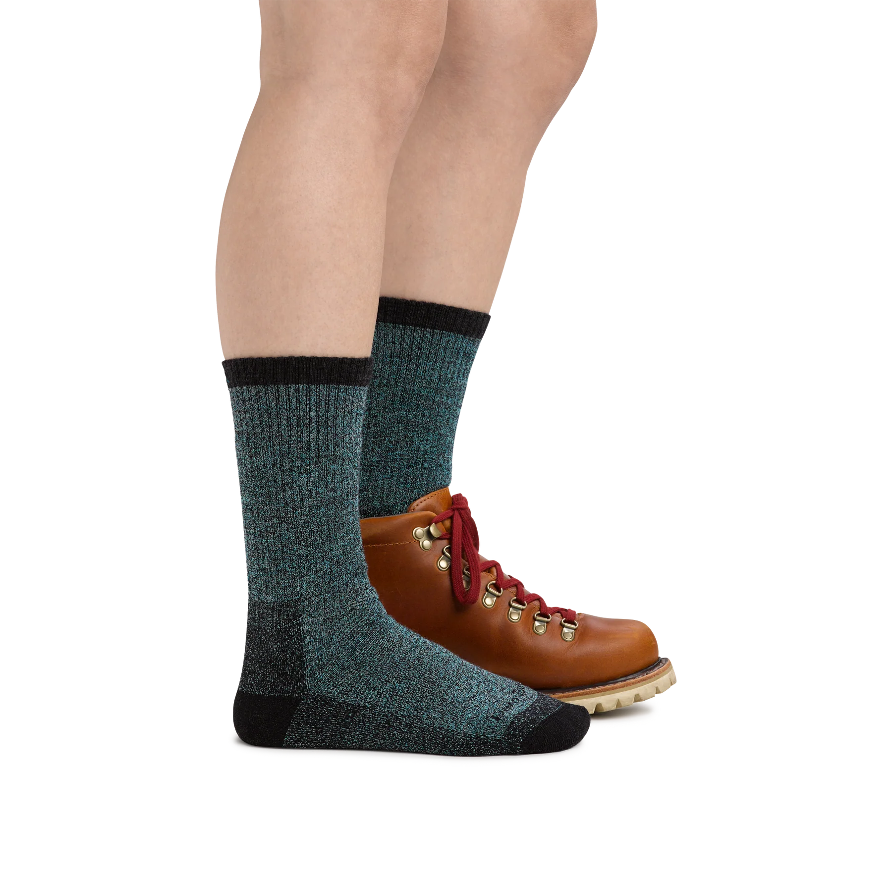 WOMEN'S NOMAD BOOTFULL CUSHION BOOT SOCK-socks-DARN TOUGH-Coriander