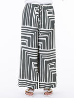 WOMEN'S PANT | RILEY-Bottoms-SHANNON PASSERO-SMALL-ADVENTURE PRINT-OLIV-Coriander