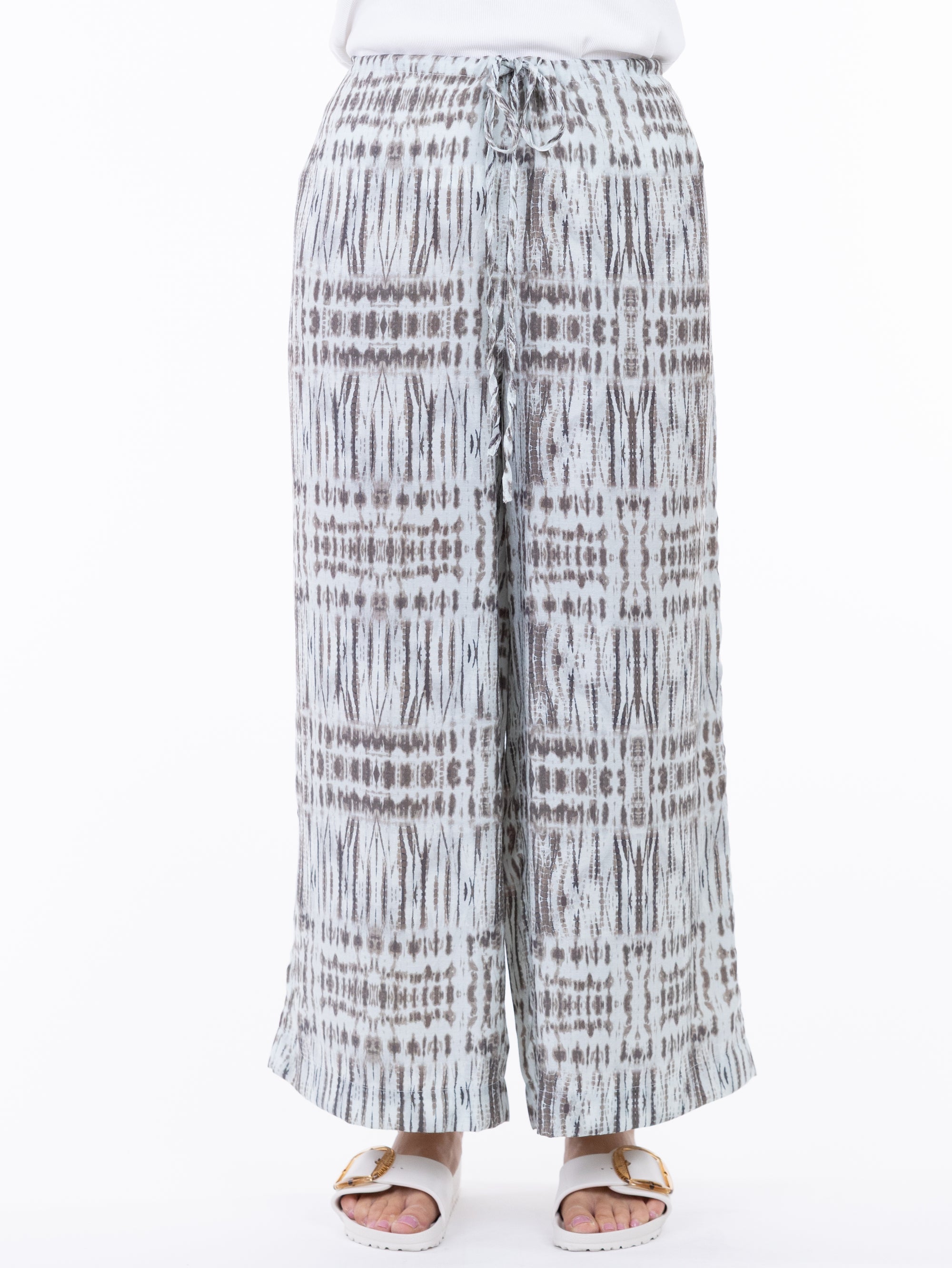 WOMEN'S PANT | RILEY-Bottoms-SHANNON PASSERO-SMALL-LIQUID PRINT-Coriander