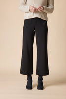 WOMEN'S PANTS | FLOOD: SOLID BLACK-Bottoms-HABITAT-XSMALL-BLACK-Coriander