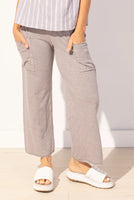WOMEN'S PANTS | POCKET FLOOD-Bottoms-ESCAPE-XSMALL-FOG-Coriander