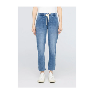 WOMEN'S PERFORMANCE DENIM LITE HARBOUR PANT-Denim-DUER-Coriander