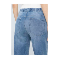 WOMEN'S PERFORMANCE DENIM LITE HARBOUR PANT-Denim-DUER-SMALL - 27LENGTH-LIGHT STONE-Coriander