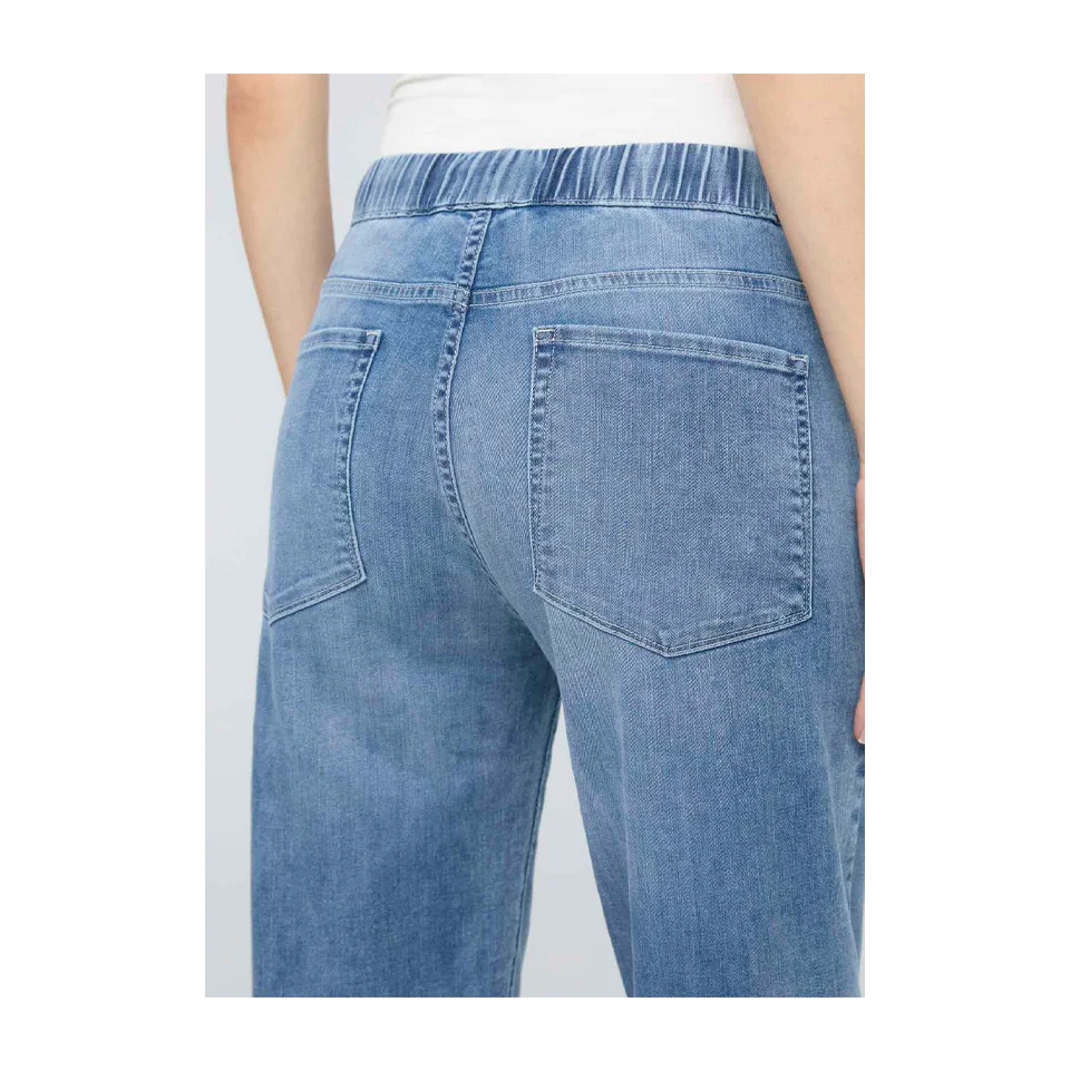 WOMEN'S PERFORMANCE DENIM LITE HARBOUR PANT-Denim-DUER-SMALL - 27LENGTH-LIGHT STONE-Coriander