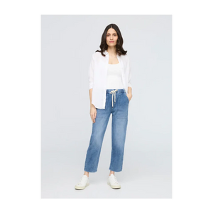 WOMEN'S PERFORMANCE DENIM LITE HARBOUR PANT-Denim-DUER-Coriander