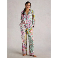 WOMEN'S PJ SET | NINA-Loungewear-WHITE STUFF-Coriander