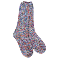 WOMEN'S RAGG CREW SOCKS | INDIGO-Socks & Footwear-WORLD'S SOFTEST-Coriander
